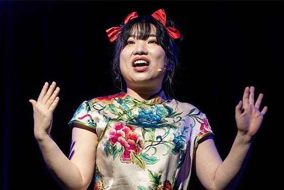 Not Your Average Asian Girl. Photo: Frank Lynch, Adelaide Fringe 2022